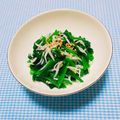 まあまま☆0403's cooksnap of when they made ほうれん草のしらす和え.
