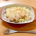 のだみン's cooksnap of when they made おひとりさま☆簡単マカロニグラタン.
