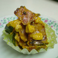ちびぷりん's cooksnap of when they made お弁当（南瓜とベーコンのマヨ炒め）.