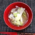 horseland's cooksnap of when they made 簡単！舞茸葱のお味噌汁☆味噌バター風味.