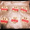 クマはる's cooksnap of when they made アンパンマンクッキー.