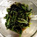 料理好きスーさん's cooksnap of when they made インゲンのごま 海苔和え.