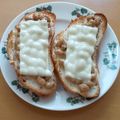 ayakaL7's cooksnap of when they made 材料3つ☆簡単納豆チーズトースト♪.