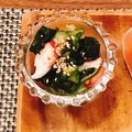 わか★'s cooksnap of when they made たこ☆きゅうり☆ワカメの酢の物♪♪.