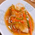 ティーマファソン's cooksnap of when they made 白身魚の甘酢あんかけ♪やさしい和風味.