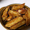 じゅりあ17's cooksnap of when they made 給食の人気メニュー。さつまいもの甘辛揚げ.