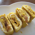 ジブリカフェ's cooksnap of when they made 簡単！家のお弁当定番☆なめたけ入り卵焼き.