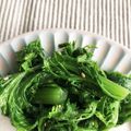 よ☆ひ's cooksnap of when they made わさび菜のおひたし.