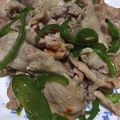 九道礼菜's cooksnap of when they made ピーマンと豚肉のピリ辛炒め.