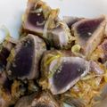 miracle's cooksnap of when they made トロかつおの柚子胡椒と生姜和え.