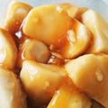 abcjdママ's cooksnap of when they made 簡単おやつにも☆レンジで里芋みたらしかけ.