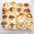 ☆もこな☆'s cooksnap of when they made お惣菜ちぎりパン☆スヌーピー☆ミニオンズ.
