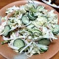 usapon７２７'s cooksnap of when they made 柿♡ハム♡野菜のマヨネーズサラダ.