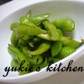 yukiはぴ's cooksnap of when they made ビールに合う！！簡単、枝豆のゴマ油あえ.