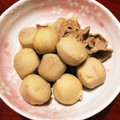 しましまもっぷ's cooksnap of when they made ほっこり優しい☆里芋と豚肉の煮物.