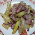 spiral92's cooksnap of when they made いかとセロリの柚子胡椒炒め.