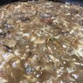 papikun's cooksnap of when they made おこげが美味しいもんじゃ焼き♪.