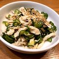 kaeayuママ's cooksnap of when they made 鶏胸肉ときゅうりのポン酢和え.
