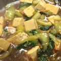 ひまわり６号's cooksnap of when they made 青梗菜と豆腐 のカニあんかけ.
