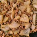 ガガンボ's cooksnap of when they made 簡単！大根のひき肉のあんかけ.