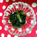 クックQXNV18☆'s cooksnap of when they made めんつゆで簡単ほうれん草のごまあえ.