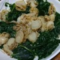 稲沢ゆり's cooksnap of when they made ベビーホタテとほうれん草のレンジ蒸し.