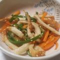 ◎きん◎'s cooksnap of when they made 人参とピーマンとちくわのきんぴら炒め.