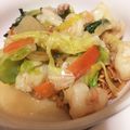 ☆はあ☆'s cooksnap of when they made チキンラーメンでカリッとあんかけ焼きそば.