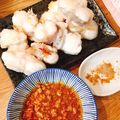 mikko6's cooksnap of when they made あんこう の唐揚げ　～絶品！肝ソース～.