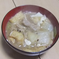 きらり流れ星's cooksnap of when they made 白菜とえのきと油揚げの味噌汁.
