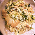 kanjuna's cooksnap of when they made つゆだく～♪簡単！豆苗と天かすの卵とじ.