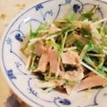 fu♪♪'s cooksnap of when they made 簡単☆水菜とツナのマヨポンサラダ.