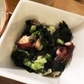もちもちこ∞'s cooksnap of when they made たことわかめのサラダ（梅ドレッシング）♪.