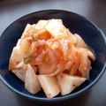 万歳食いしん坊's cooksnap of when they made 山芋deキムチ.