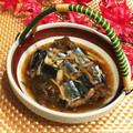 なつき☆ミ's cooksnap of when they made 梅酒の梅で秋刀魚の煮付け.