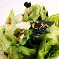 クックDD45LC☆'s cooksnap of when they made サニーレタスとわかめの酢の物.