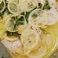 Nanchi's cooksnap of when they made 簡単、豪華、生タラとレモンのグリル.
