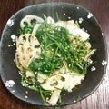 ちぇりまろまま's cooksnap of when they made おかひじきとレンコンの炒め物.