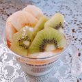 928るびすけ☆☆'s cooksnap of when they made パフェみたいなヨーグルト.