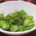 ミズホ@M's cooksnap of when they made 簡単！きゅうりと大葉のさっぱりポン酢.
