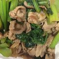 ちやちこ's cooksnap of when they made 小松菜と豚こまの味噌炒め.