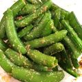 アレグリアス's cooksnap of when they made スナップえんどうのごま和え.