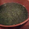 veronica_T's cooksnap of when they made ✿生青のり　お味噌汁✿.