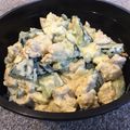 PARNELL's cooksnap of when they made 鶏もも肉とゆで卵のサラダ.