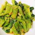 リンダ51's cooksnap of when they made 韓国料理ー小松菜の韓国風ごま和え.