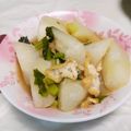 めみたん☆'s cooksnap of when they made 麺つゆでカブの煮物♪.