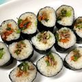 peterpantt's cooksnap of when they made 冷凍できるキンパ(韓国風巻き寿司).