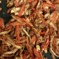 あかねかんなつみかん's cooksnap of when they made ☆椎茸の芯と人参のきんぴら☆.