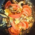FUJIKA13's cooksnap of when they made トマトとしめじde♡さっと卵炒め.
