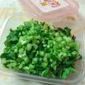 めんぼっこ's cooksnap of when they made 便利に使いこなそう★大根葉の冷凍ストック.